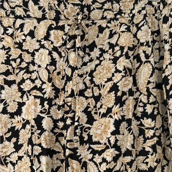 Old navy - wide leg elastic waist cinch cropped pants - size 2x plus - Picture 3 of 5